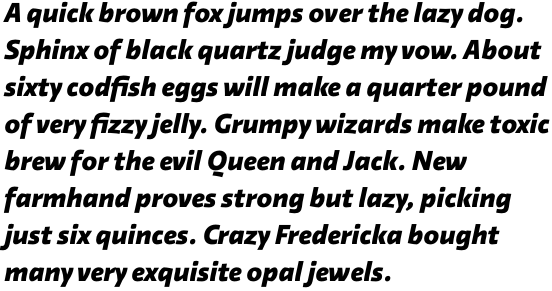 Relato Sans Black Italic OT