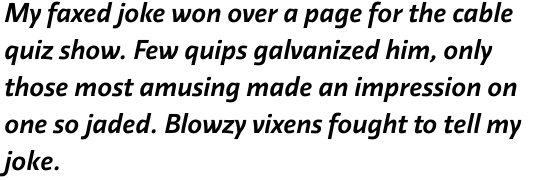 Relato Sans Semi Bold Italic OT