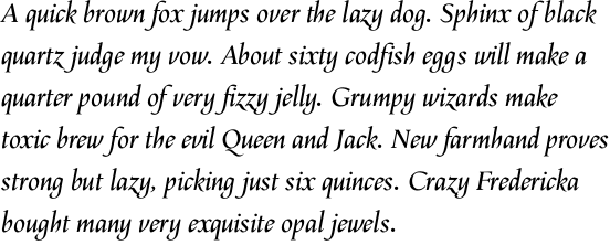 Philomela Italic Light OT