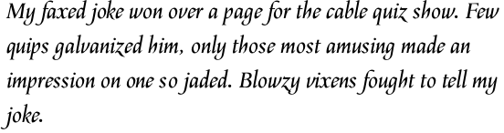 Philomela Italic Light OT