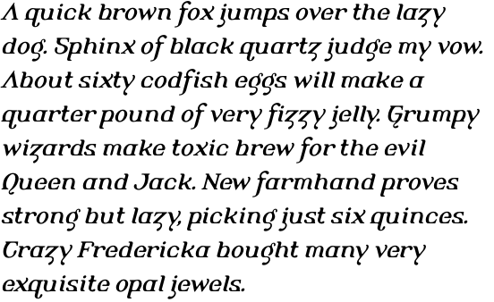 Alembic Regular Italic Two OT