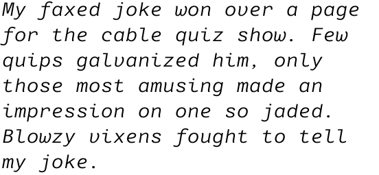Blackbox Mono Sans Italic OT