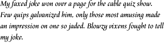 Philomela Italic Medium OT
