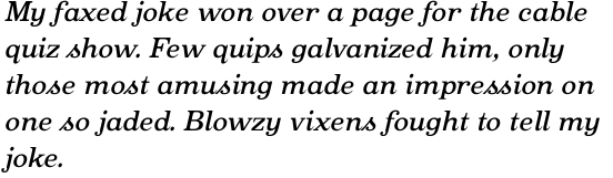 Oxtail Medium Italic OT