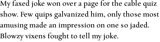 Philomela Text Medium OT