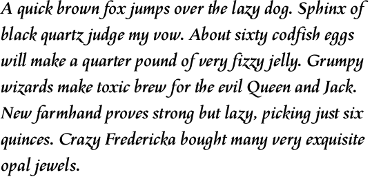 Philomela Italic Dark OT