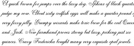 Anglia Script Olde Standard OT