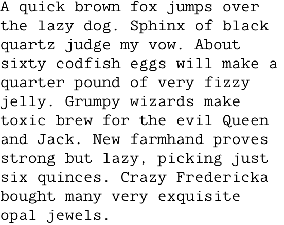 Blackbox Mono Serif Regular OT