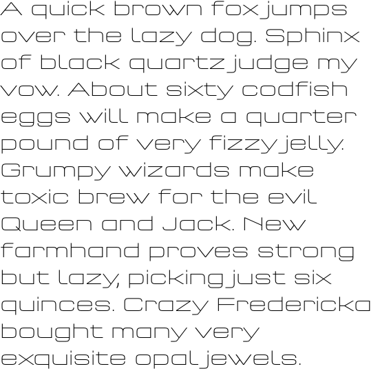 FF QType Pro Extended Extra Light
