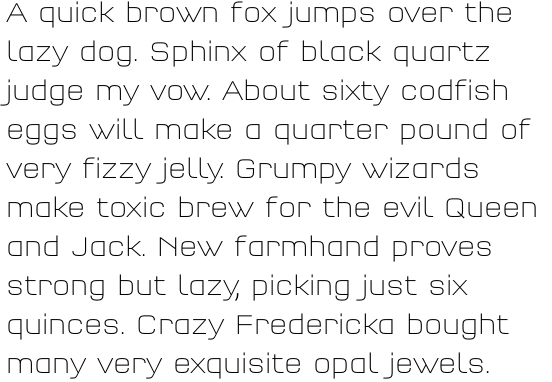 FF QType OT Condensed Extra Light