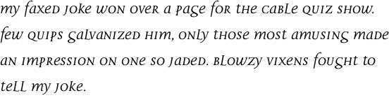FF Disturbance OT Regular Italic