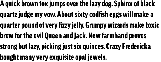 FF Good OT Condensed Black