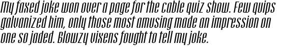 Bravo ND Condensed Italic OT