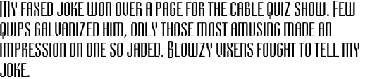 Bravo ND Condensed DropCaps OT