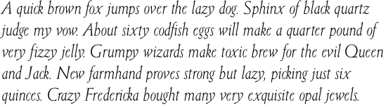 Elizabeth ND Italic OT