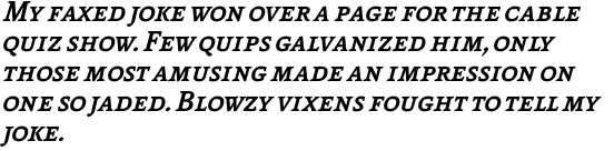 Andralis ND SC Bold Italic OT