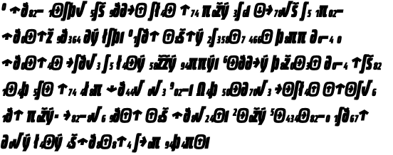 PTL Highbus Heavy Italic Expert OT