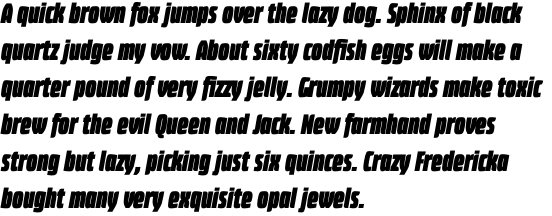 PTL Highbus Heavy Italic OT