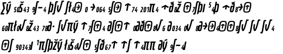 PTL Highbus Medium Italic Expert OT
