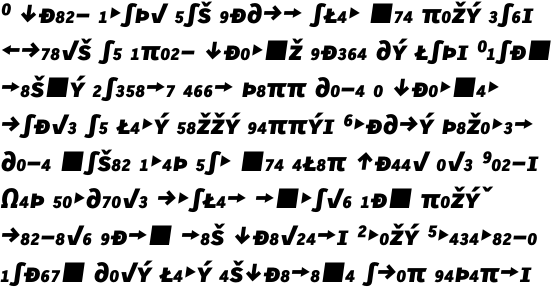PTL Skopex Gothic Black Italic Caps Expert OT