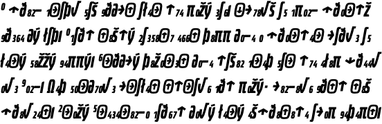 PTL Highbus Bold Italic Expert OT