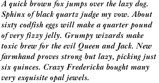 LTC Caslon Bold Italic Pro