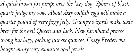 LTC Cloister Light Italic Pro