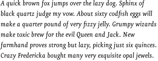 FF Eureka Pro Regular Italic