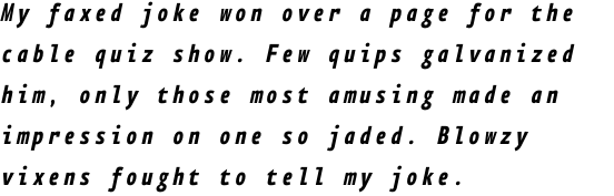 FF Eureka Mono Pro Condensed Bold Italic
