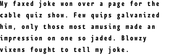 FF Eureka Mono Pro Condensed Bold