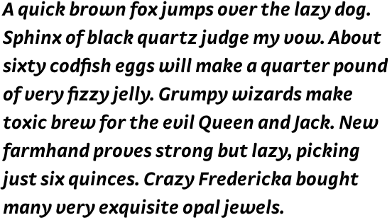 FF Strada OT Bold Italic