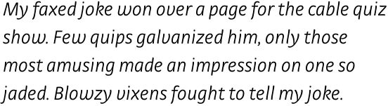 FF Strada OT Light Italic