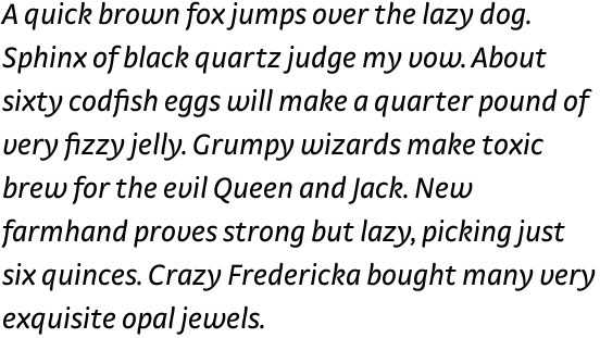 FF Strada OT Regular Italic