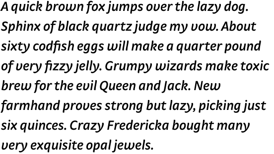 FF Strada OT Semi Bold Italic