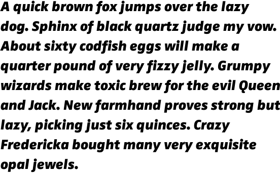 FF Zwo Pro Black Italic