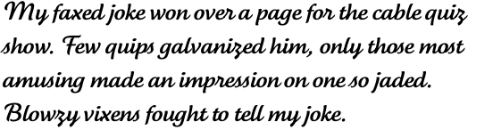 FF Tartine Script Pro Regular