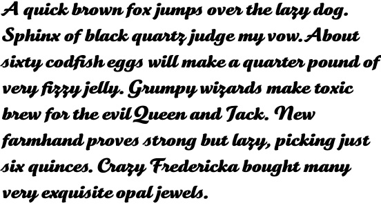 FF Tartine Script Pro Black
