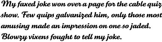 FF Tartine Script Pro Bold