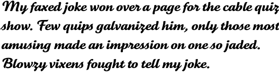 FF Tartine Script OT Bold