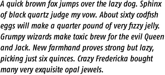 FF Fago OT Condensed Medium Italic