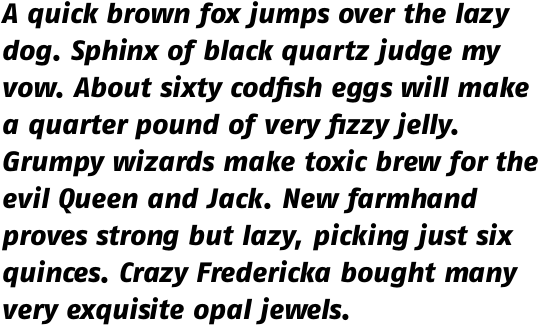 FF Fago OT Extra Bold Italic