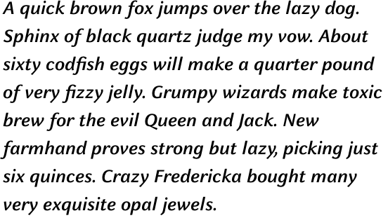 FF Celeste Sans OT Bold Italic