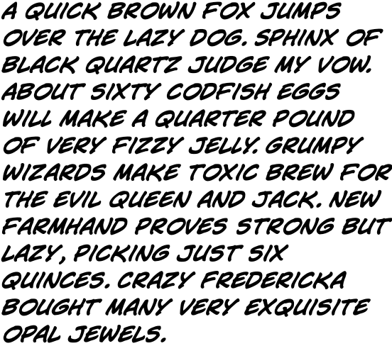 Jim Lee Bold Italic OT
