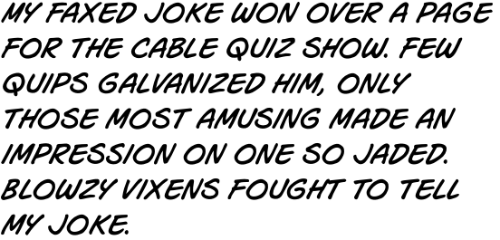 Joe Mad Italic OT