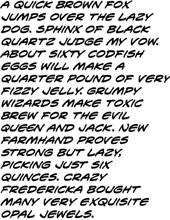 Los Vampiros Bold Italic OT