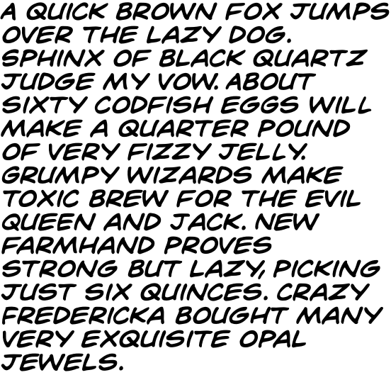 Dave Gibbons International Bold Italic OT