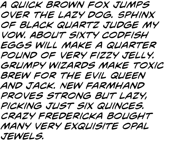 Mild Mannered Italic OT