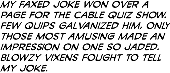 Monologous Italic OT