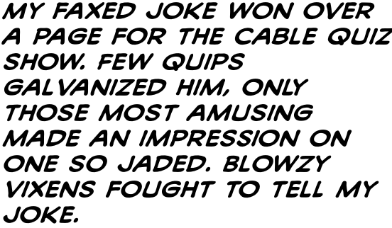 Monologous Bold Italic OT