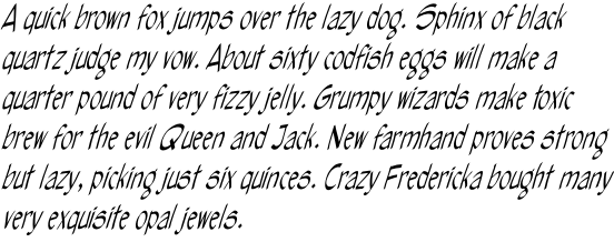Hellshock Italic OT